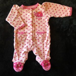 Cute Lady Bug Footie Onesie